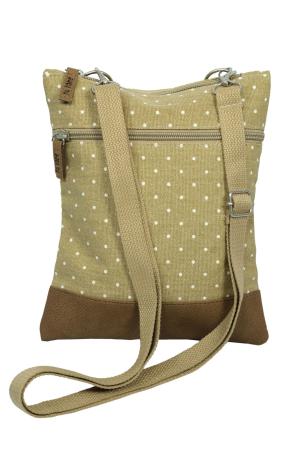 Crossbag Umhängetasche NoName, Pünktchen Sand