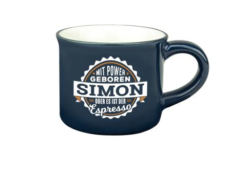 H&H Moccatasse Geschenkidee für Simon
