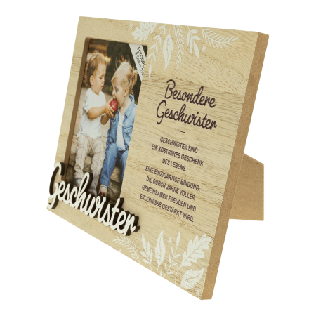 Personalisierter Rahmen mit Sohn