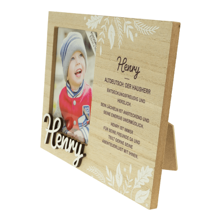 Henry Bilderrahmen personalisiert