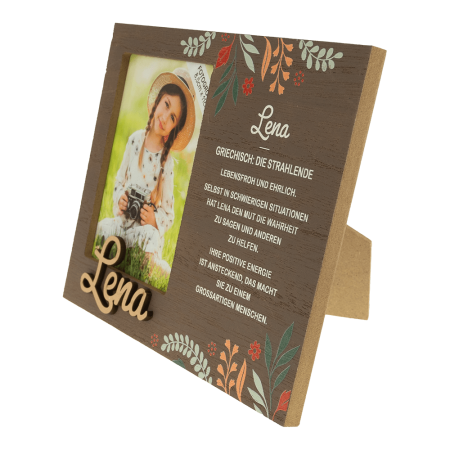 Lena Bilderrahmen personalisiert