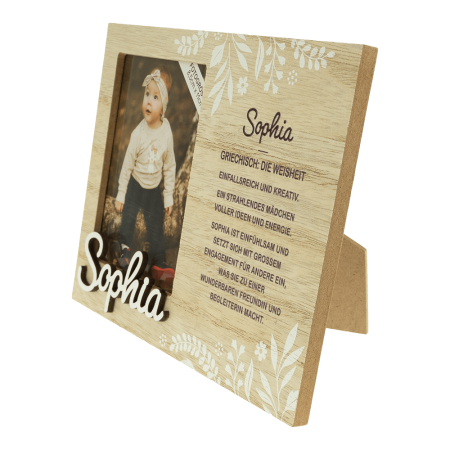 Sophia Bilderrahmen personalisiert