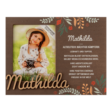 Kinder Bilderrahmen Mathilda