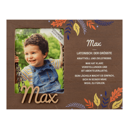 Kinder Bilderrahmen Max