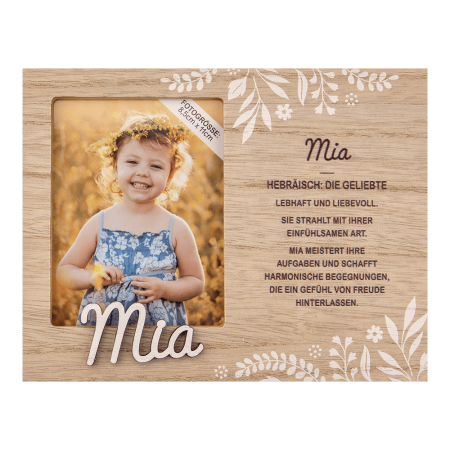 Kinder Bilderrahmen Mia