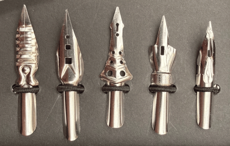 Federn im Schreibset