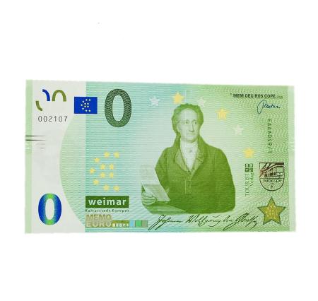 0 Euro Schein Weimar