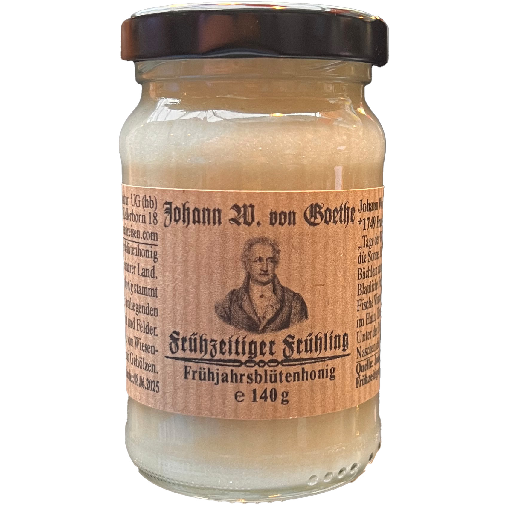 Weimarer Honig nach dem Goethe Gedicht Frühzeitiger Frühling