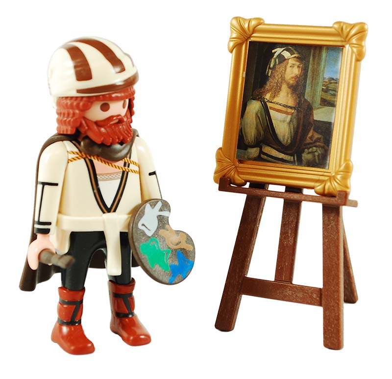 PLAYMOBIL Albrecht Dürer – Sonderfigur Mit Staffelei, Pinsel Und Selbstbildnis