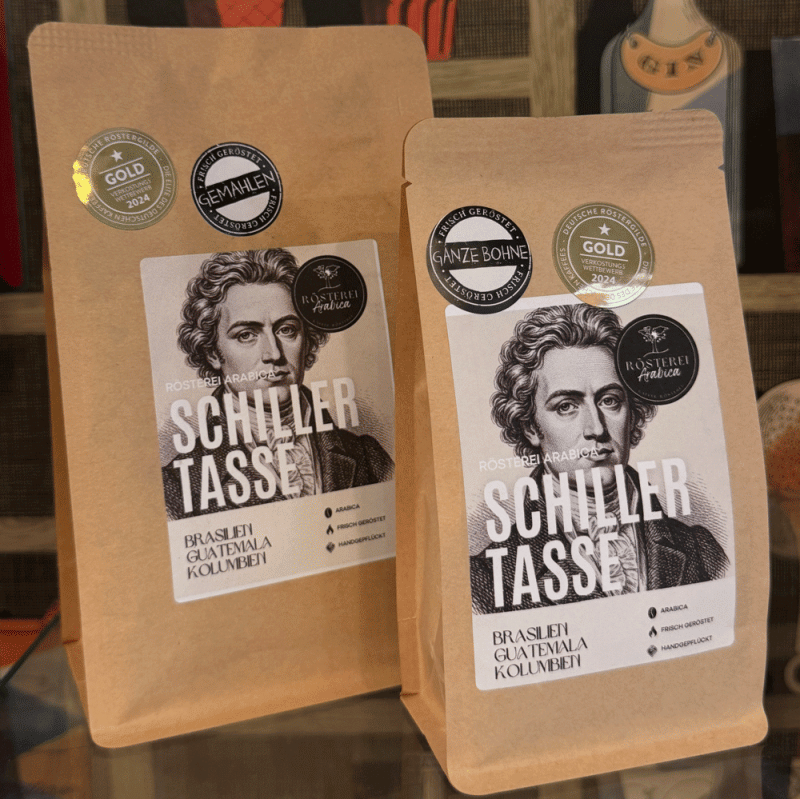 Schiller Tasse - Arabica Kaffee