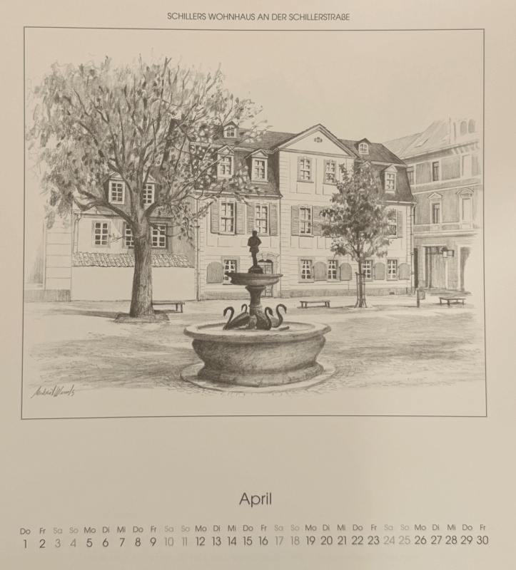 Kalender Weimar 2027