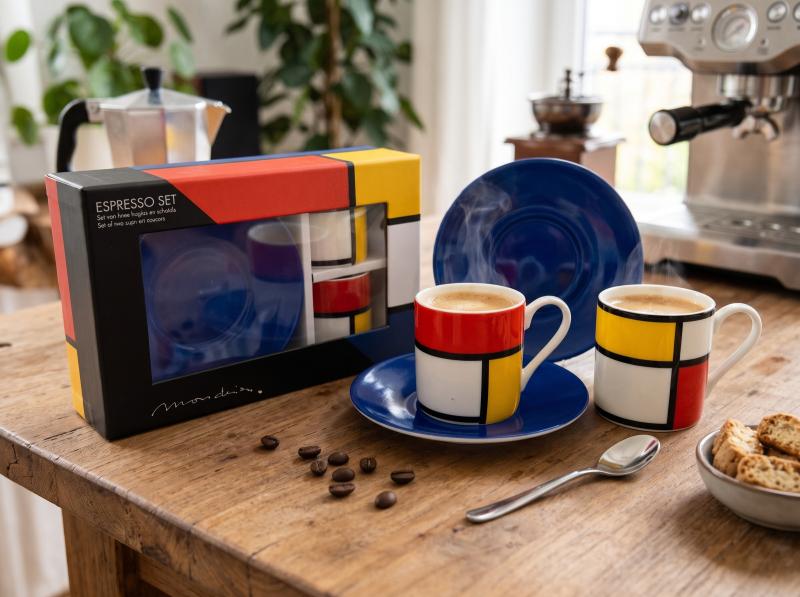 Espresso Set Mondrian