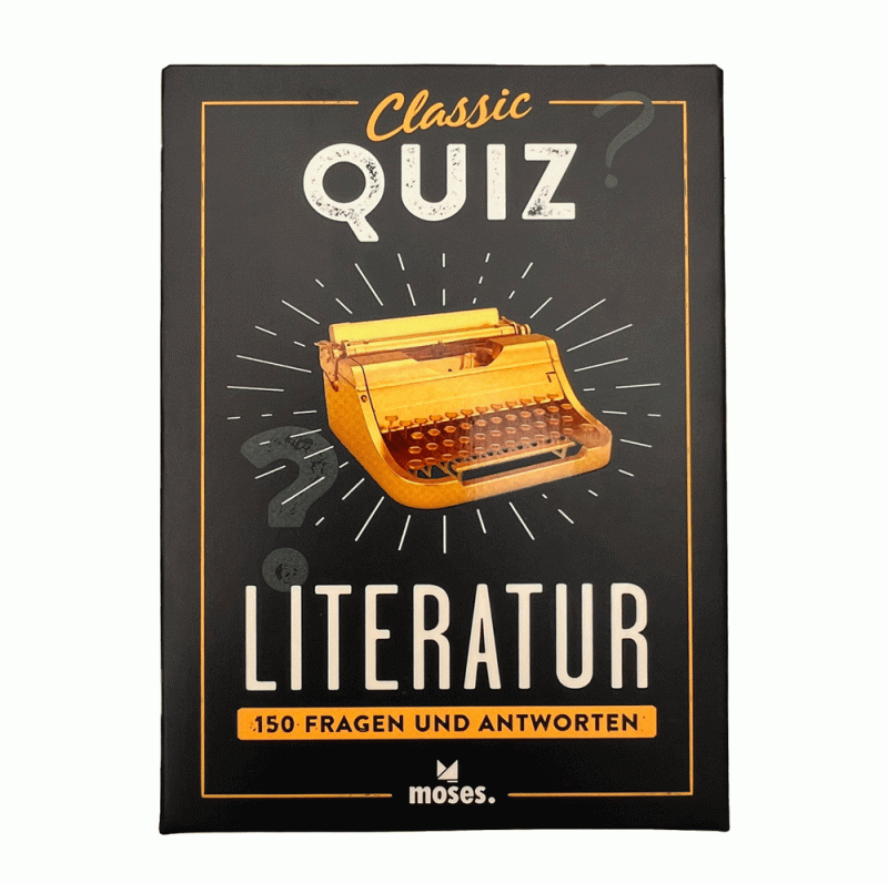 Classic Quiz Literatur aus dem Moses Verlag