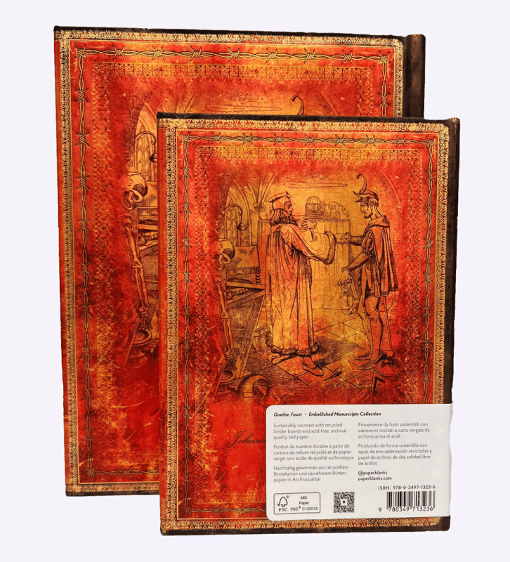 Goethe Faust Hardcover Notizen