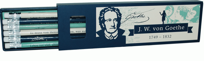 Bleistift Geschenk Goethe