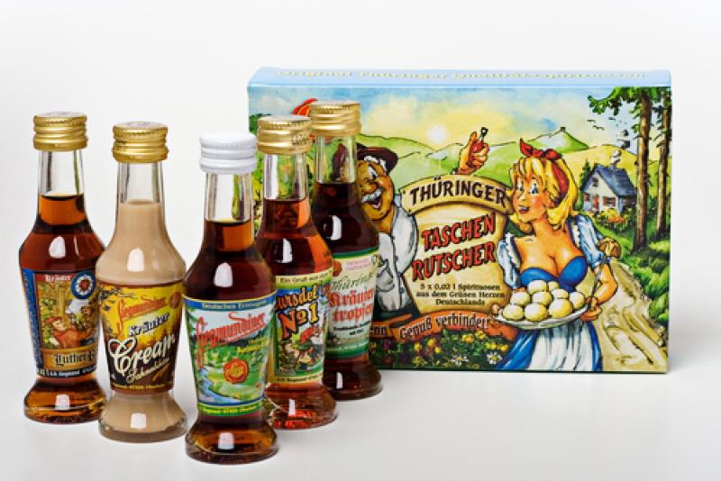 Taschenrutscher Liköre aus Thüringen