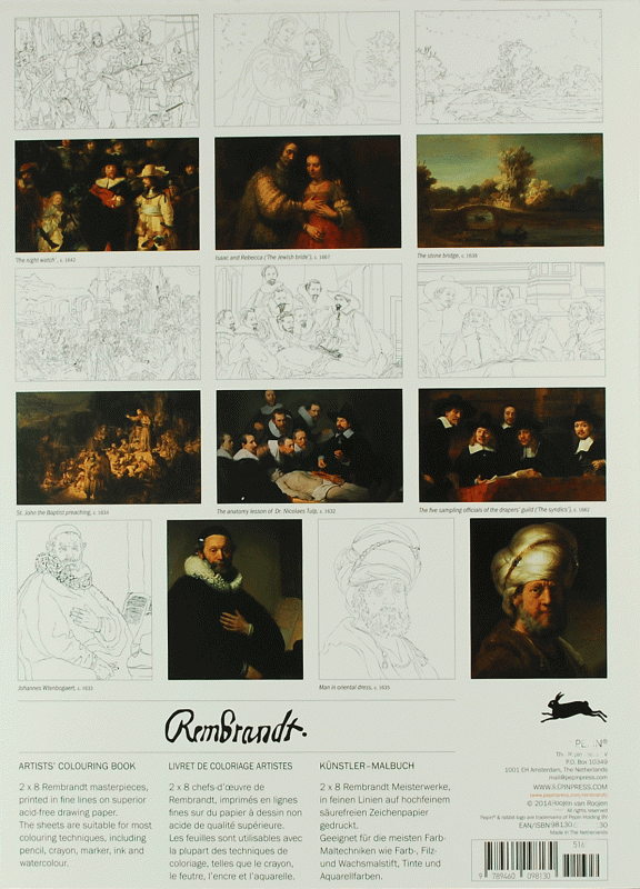 Malbuch Rembrandt