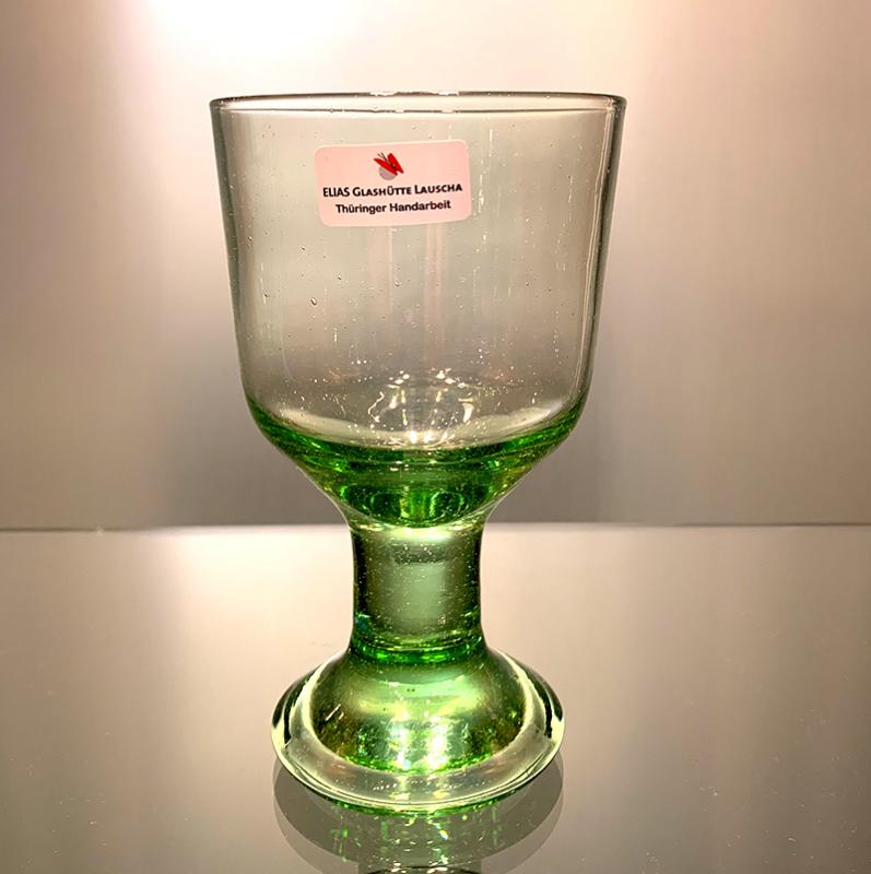 Wasser- und Weinglas ASTA aus Waldglas